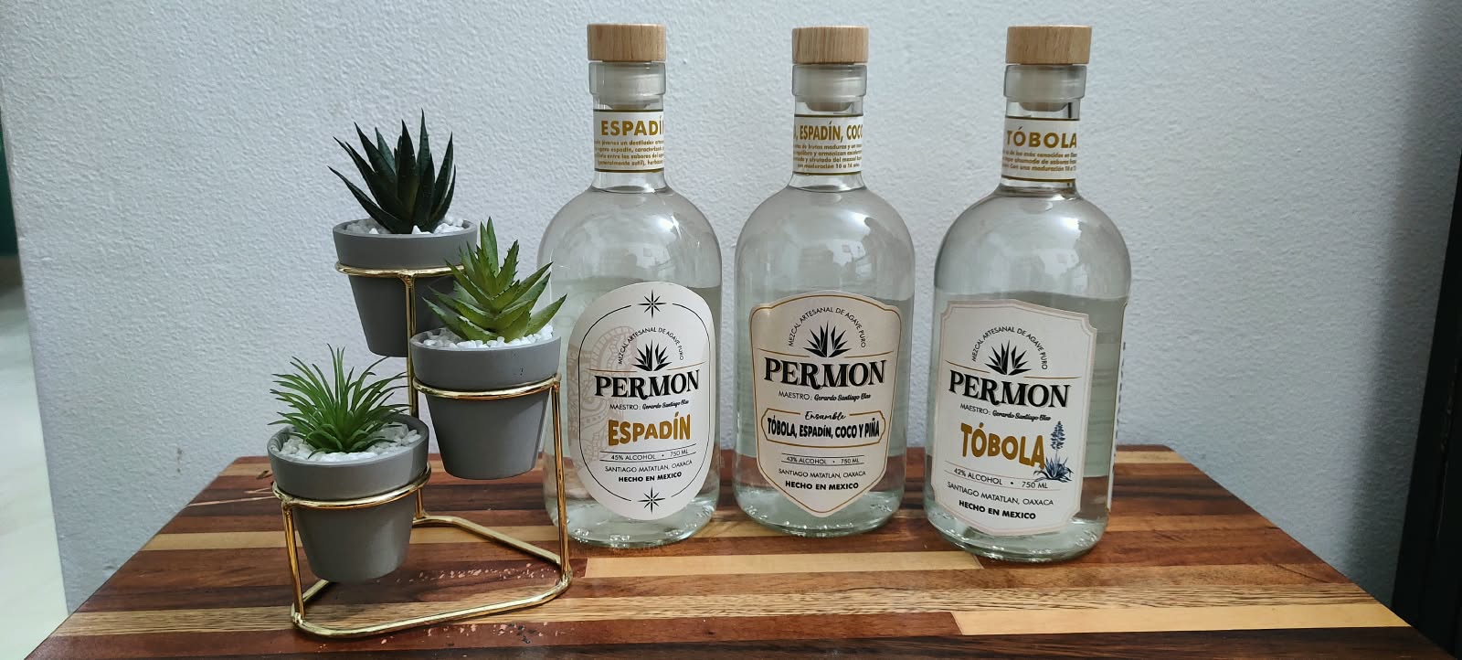 Colección de mezcales PERMON